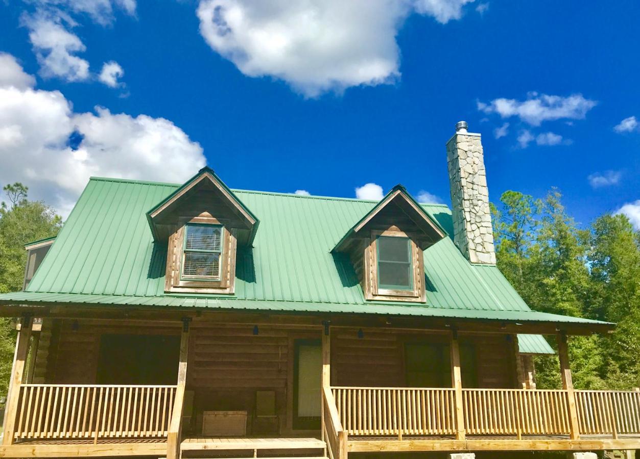 Private Log Cabin With Indoor Pool Sauna And Gym You Rent It All No One Else McAlpin Bagian luar foto