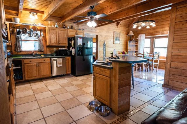 Private Log Cabin With Indoor Pool Sauna And Gym You Rent It All No One Else McAlpin Bagian luar foto