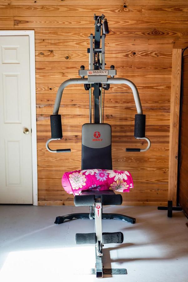 Private Log Cabin With Indoor Pool Sauna And Gym You Rent It All No One Else McAlpin Bagian luar foto