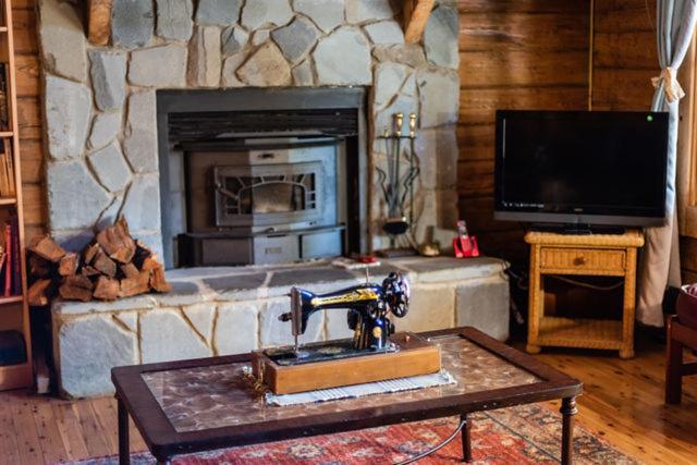 Private Log Cabin With Indoor Pool Sauna And Gym You Rent It All No One Else McAlpin Bagian luar foto