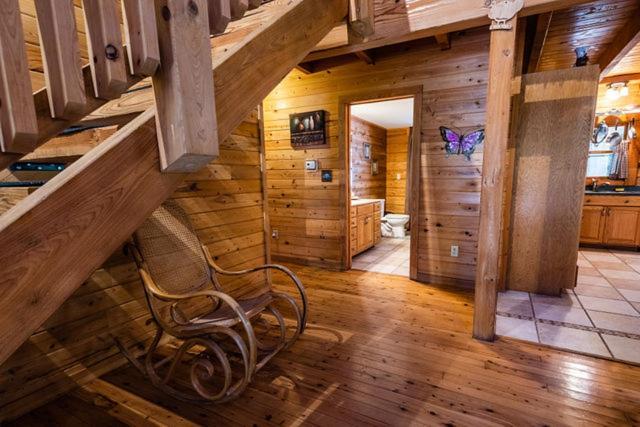 Private Log Cabin With Indoor Pool Sauna And Gym You Rent It All No One Else McAlpin Bagian luar foto
