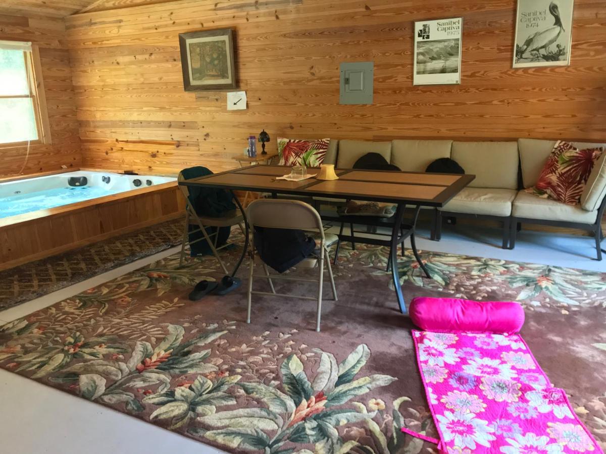 Private Log Cabin With Indoor Pool Sauna And Gym You Rent It All No One Else McAlpin Bagian luar foto